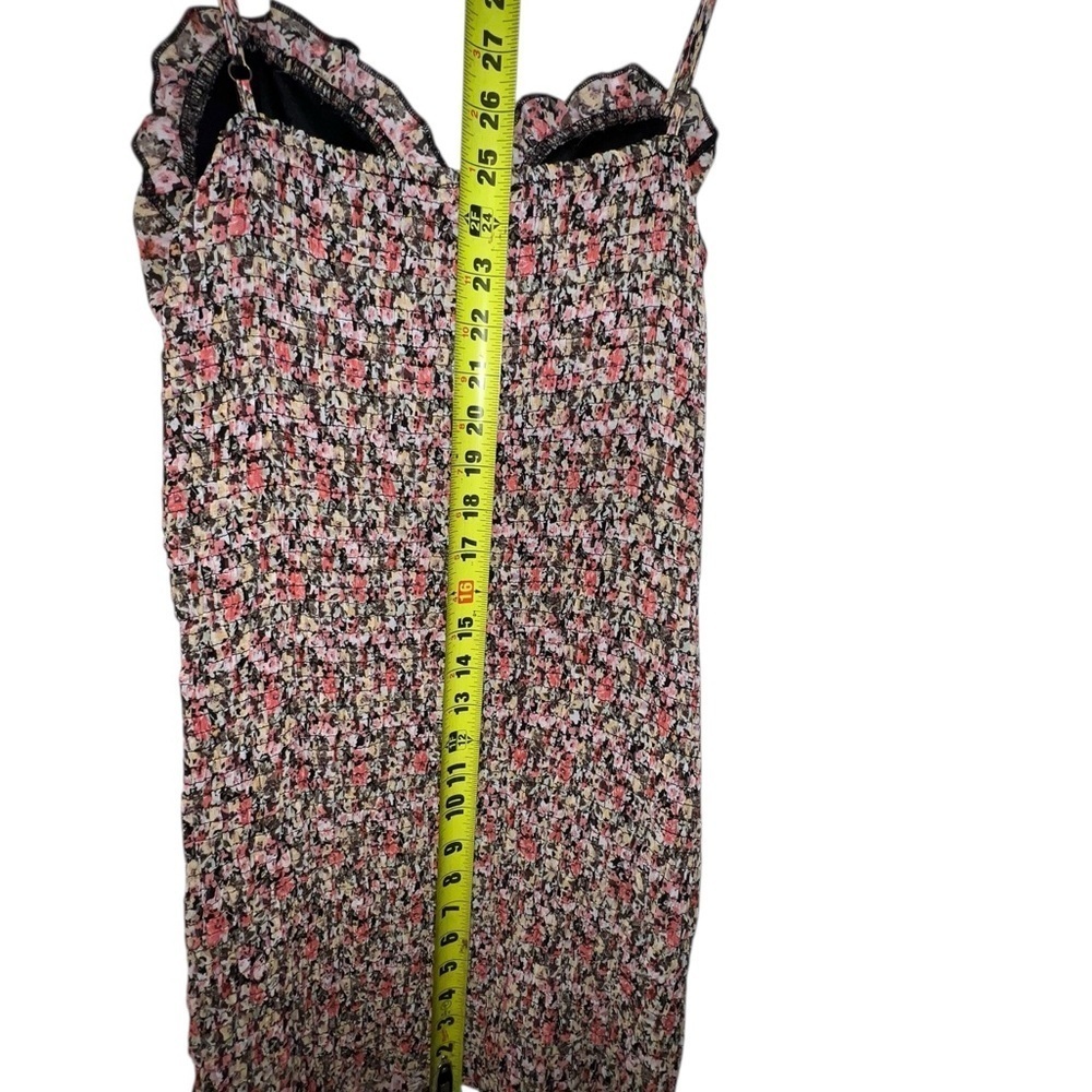 Iris Multicolor Floral Dress with Ruffles - Picture 6 of 8